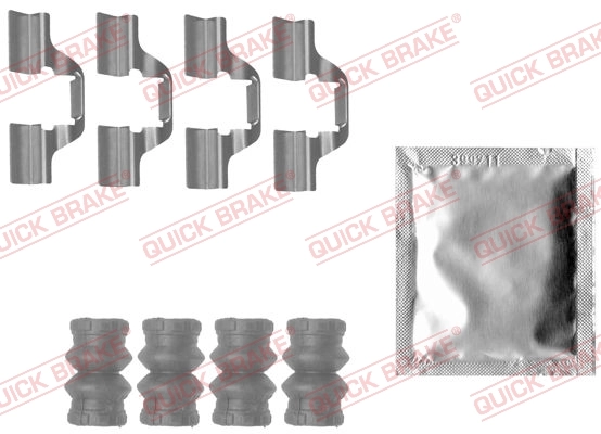 Accessory Kit, disc brake pad